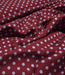 polkadots bordeaux en lavendel - viscose