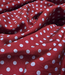polkadots bordeaux en lavendel - viscose
