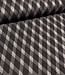 gebreide jacquard checks - donkerbruin