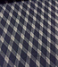 gebreide jacquard checks - marineblauw