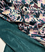 petrolgroen - soepelvallende washed corduroy