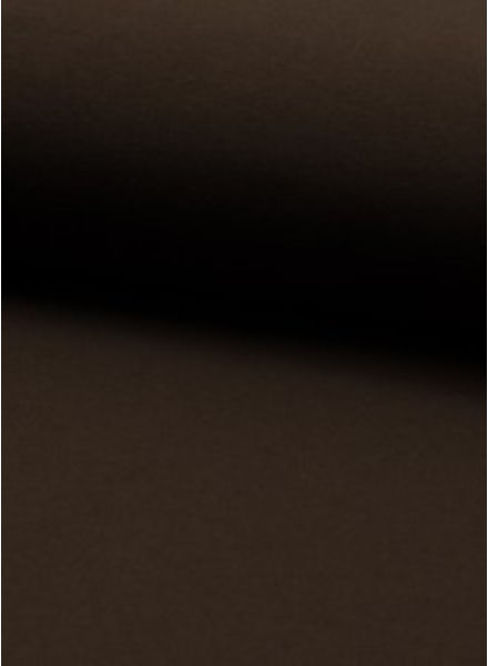 Madeline dark brown - solid jersey