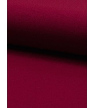 Poppy fabrics punta di roma burgundy
