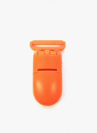 orange soother clip