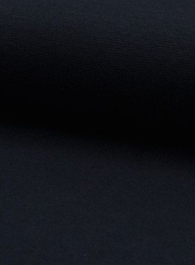 navy blue - solid rib cuff