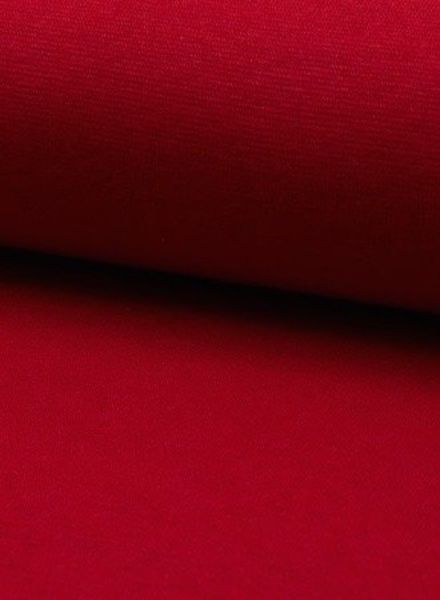 rood - effen boordstof OEKO TEX