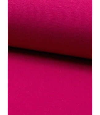 fuchsia - solid rib cuff
