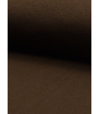 dark brown -  - solid rib cuff