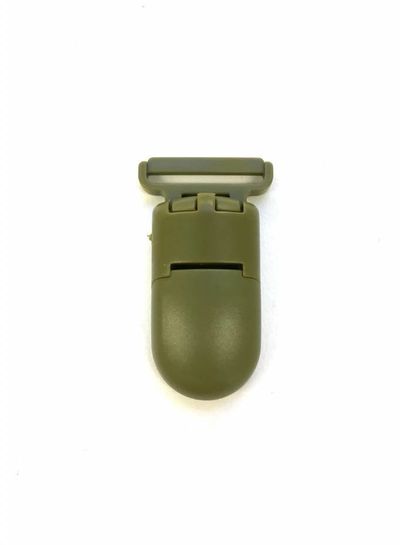 khaki soother clip