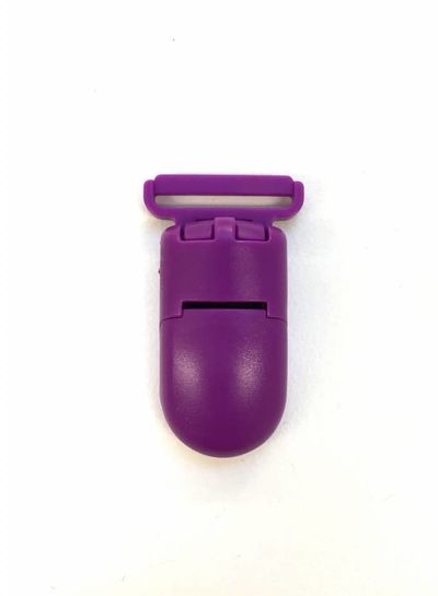 purple soother clip