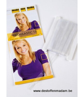 framilastic T6 - 5 meters - transparent, elastic band