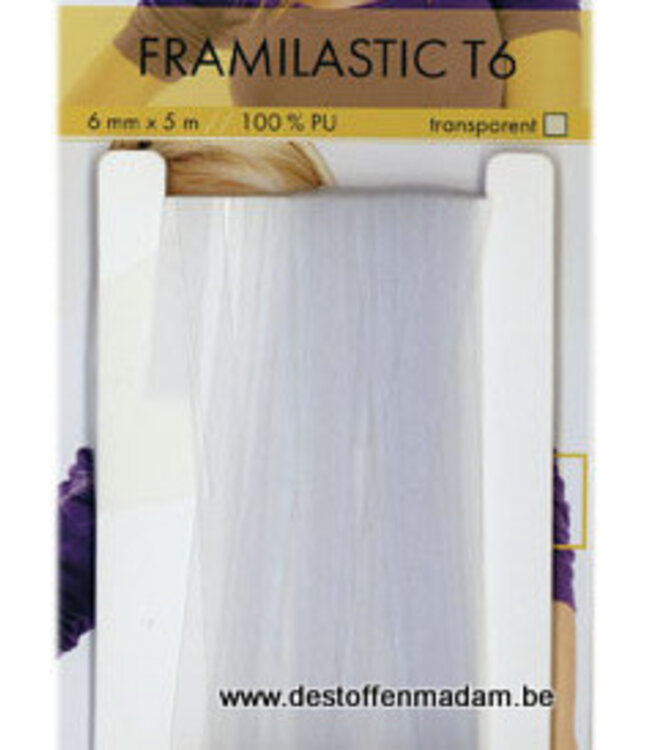 framilastic T6 - transparante, elastische band