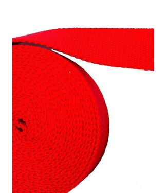bag strap red 30 mm