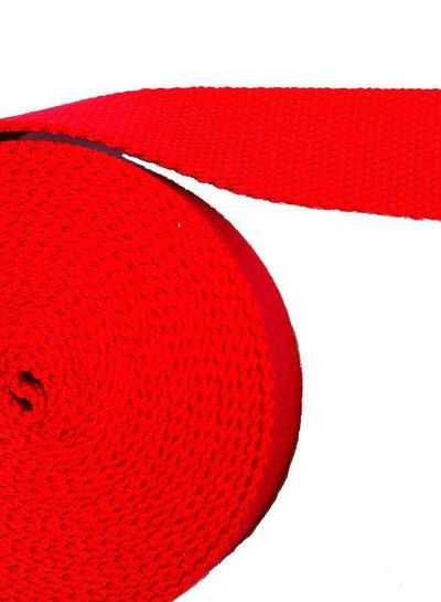 bag strap red 30 mm