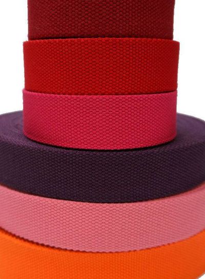 bag strap red 30 mm