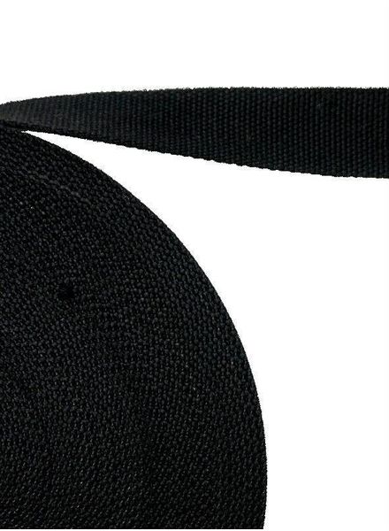 M. tassenband zwart 30 mm