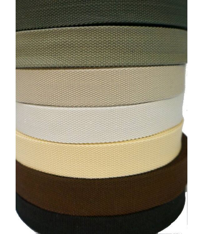 bag webbing white 30mm