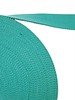 cotton webbing greenish blue