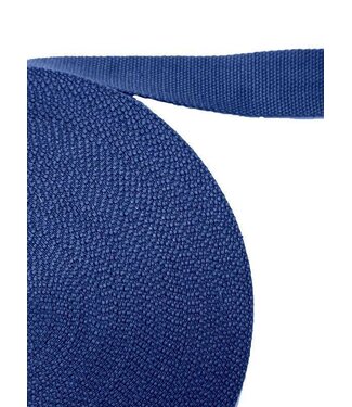 bag webbing cobalt blue 30 mm