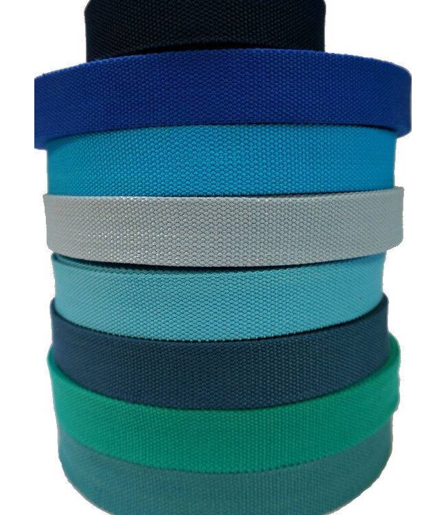 bag webbing cobalt blue 30 mm