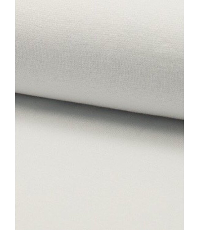 wit - effen boordstof OEKO TEX
