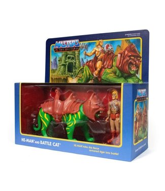 Super7 Vorbestellung | Masters of the Universe He-Man & Battlecat Actionfiguren Doppelpack