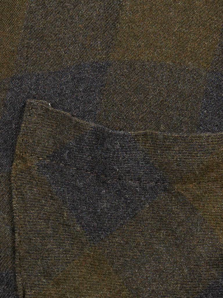 Bella Dahl Checkered blouse dark green