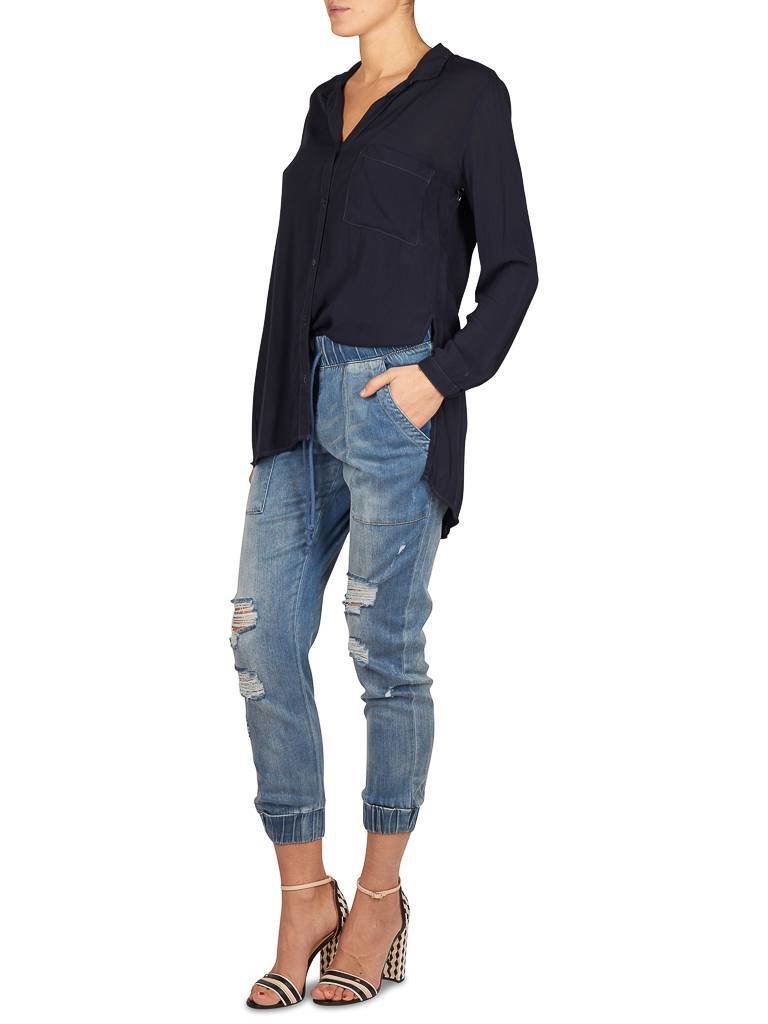 Bella Dahl Tuniek donkerblauw