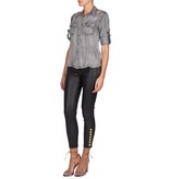 Bella Dahl Blouse ice wash grey