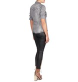 Bella Dahl Blouse ice wash grijs