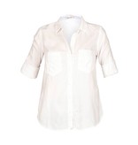 Bella Dahl Bluse mit Brusttaschen weiß