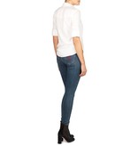 Bella Dahl Bluse mit Brusttaschen weiß