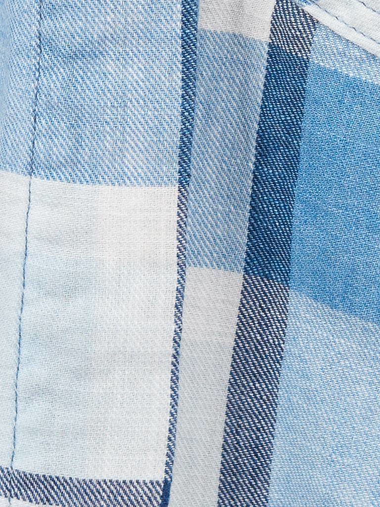 Bella Dahl Checkered blouse blue