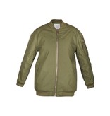 Zoe Karssen Bruised not broken bomber jacket army green