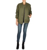 Zoe Karssen Bruised not broken bomber jacket army green