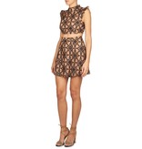 For Love and Lemons Metz mini-Rock pecan