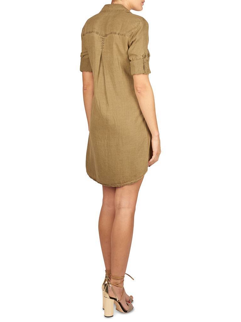 Bella Dahl Kleid armee grün