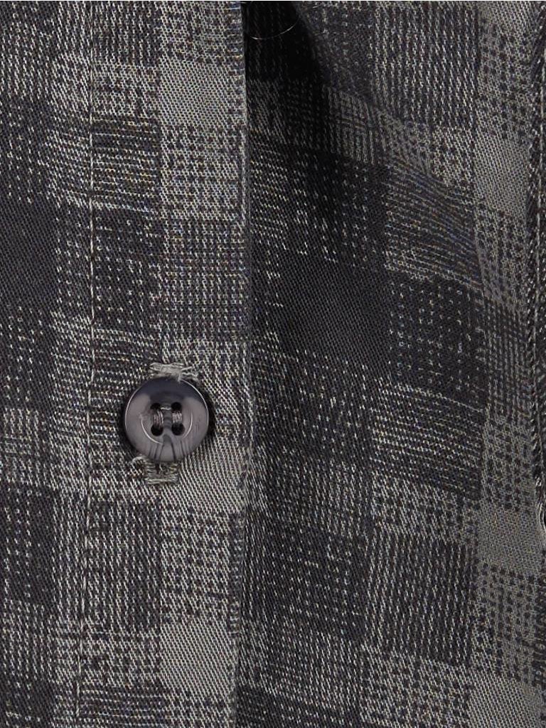 Bella Dahl Blouse geruit grijs