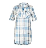 Bella Dahl Checkered dress blue