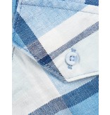 Bella Dahl Geruite jurk blauw