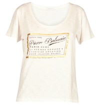 Pierre Balmain T-shirt met print wit