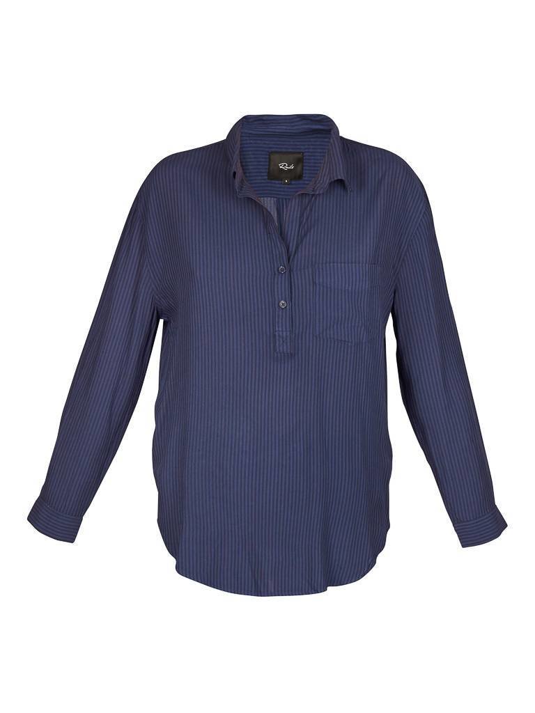 Rails Elle Bluse dunkelblau