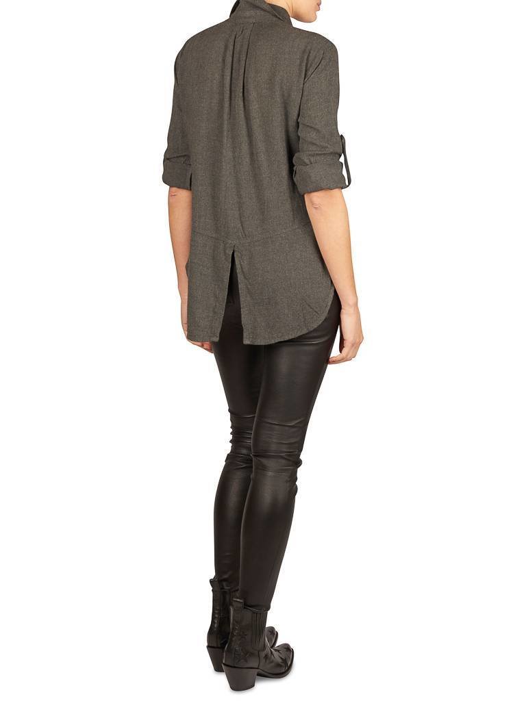 Bella Dahl Bluse dunkelgrau