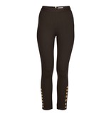 Pierre Balmain Trousers with buttons black