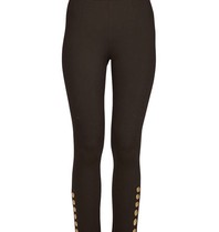 Pierre Balmain Hose mit Knöpfen schwarz