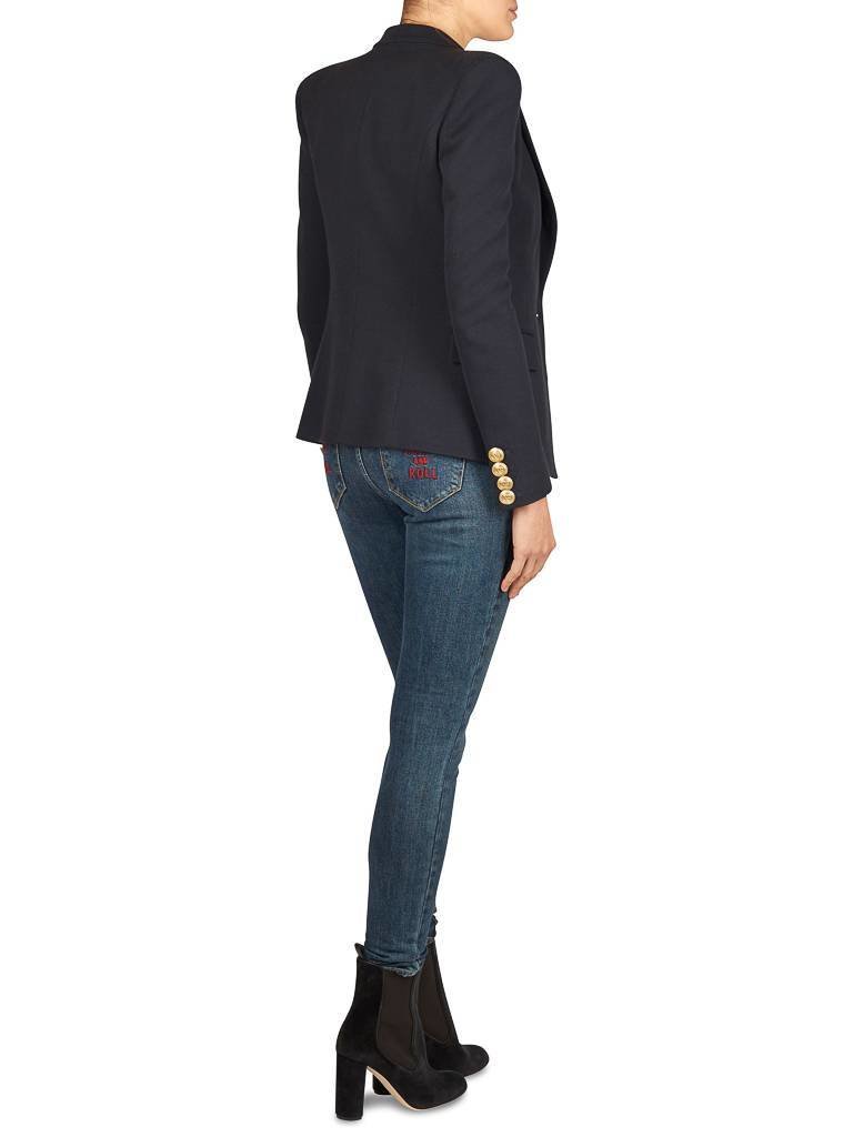 Pierre Balmain Blazer with gold buttons dark blue