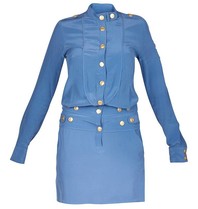 Pierre Balmain Kleid hellblau