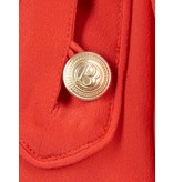 Pierre Balmain Blouse met knopen rood