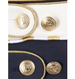 Pierre Balmain Mini-Rock mit Gold Details schwarz