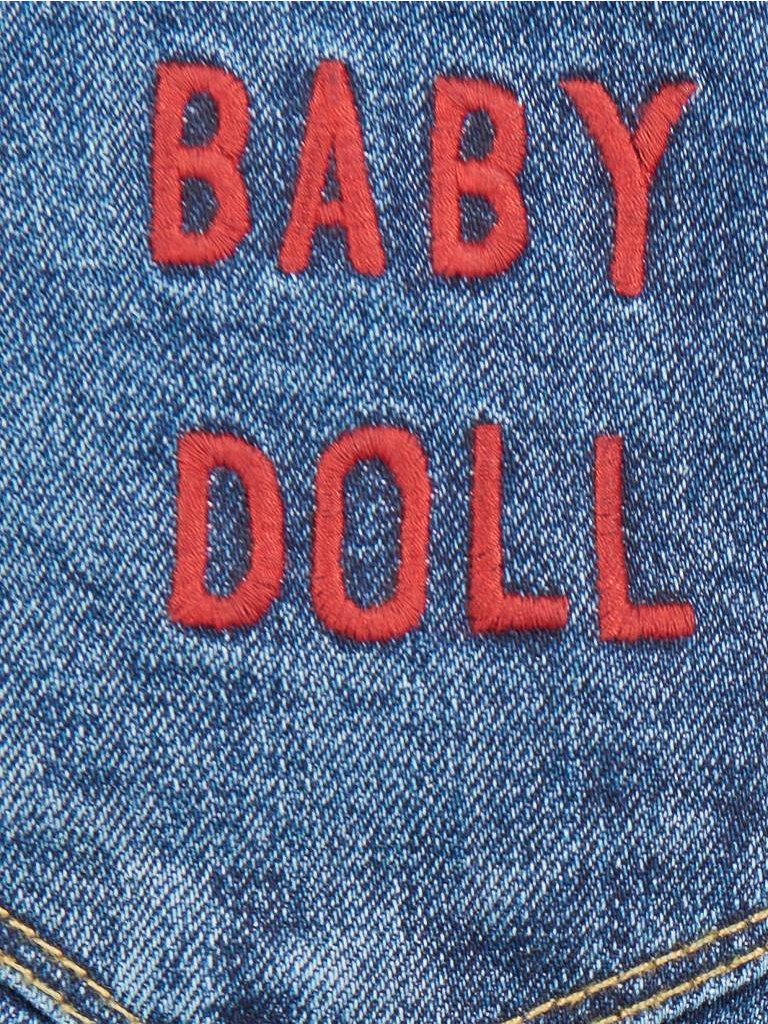 Zoe Karssen Rock 'n Roll skinny jeans blauw